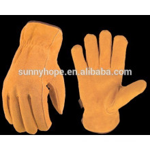 Sunnyhope cow split leather driving gloves